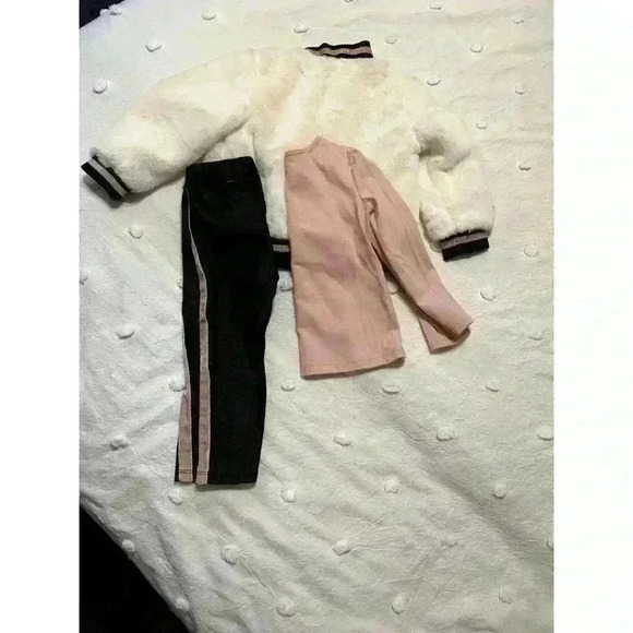 Tahari Girl Bomber Jacket Set 2 T with Matching shirt and pants - Picture 5 of 5